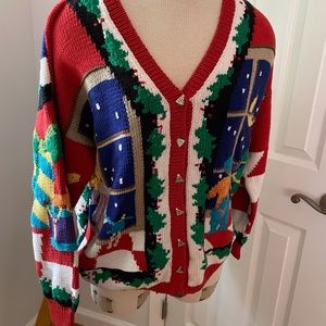 Gorgeous Christmas sweater. Rare.